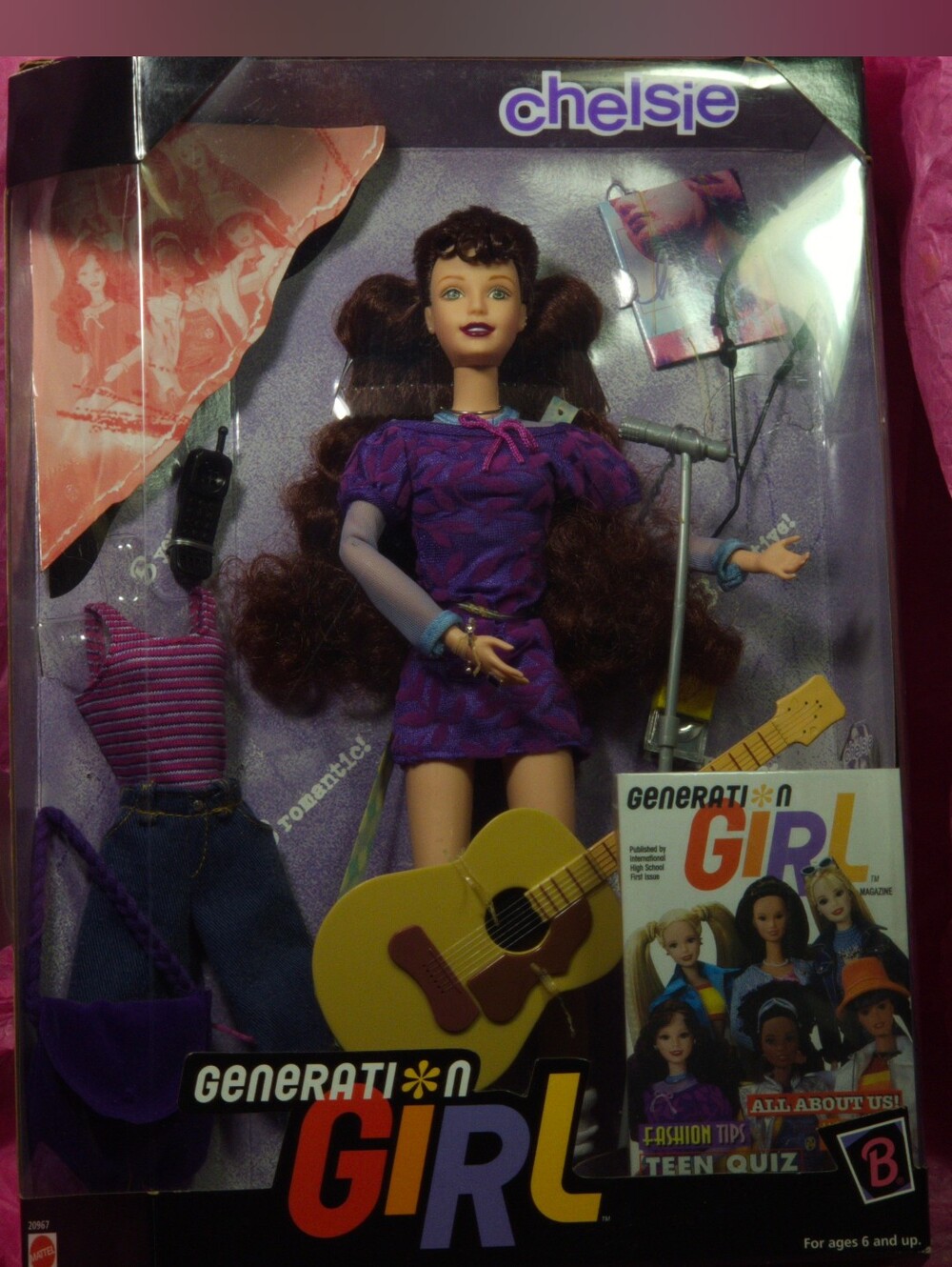 NIB Vintage 1998 Barbie Generation Girl "Chelsie" Doll Mattel #20967
